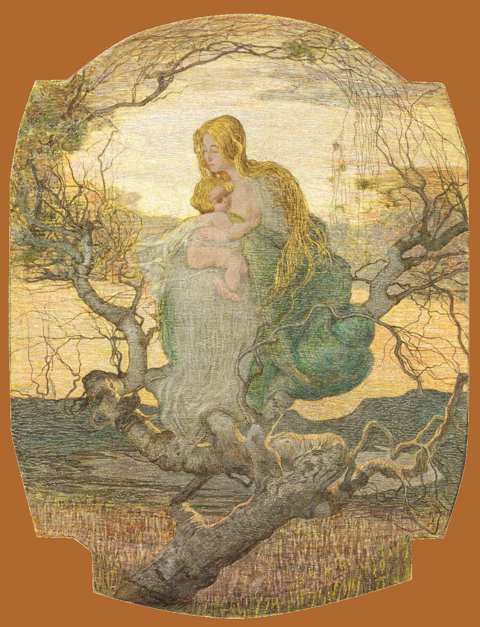 L'angelo della vita [1894 - 1895], Museo di Belle Arti, Budapest